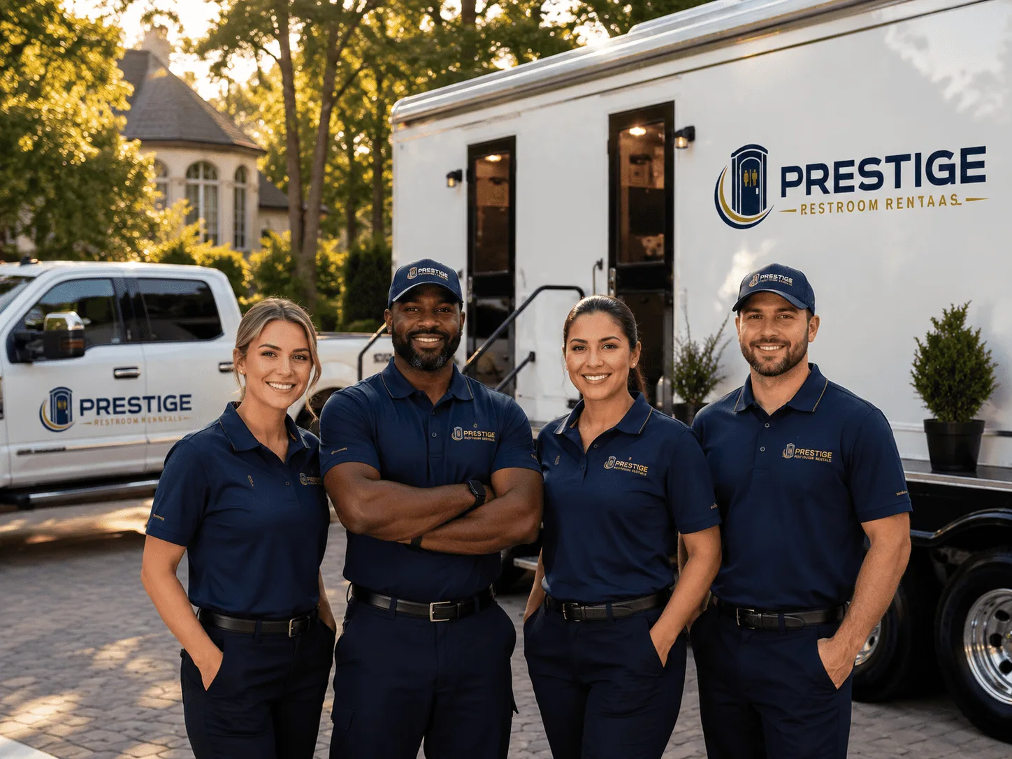 Trusted Luxury Portable Restrooms company in Hartly, DE